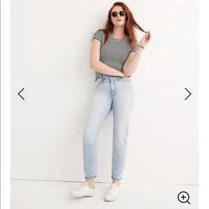 Madewell Perfect Summer Jean in Fitzgerald Wash